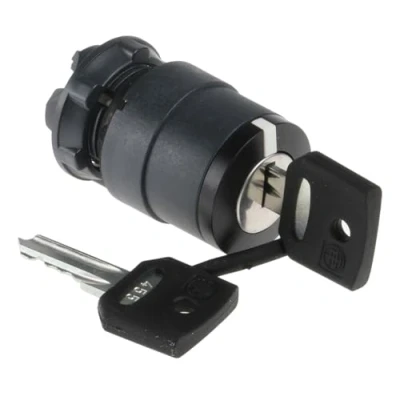 Immagine di Schneider Electric ZB5AG2 Harmony Interruttore a chiave Nero 2 x 90 Sblocco 1 pz.