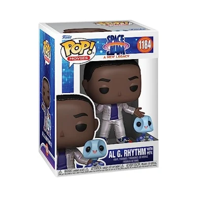 Immagine di Funko POP! And Buddy: SJ2 AI G With Pete Buddy Space Jam 2 Figura in Vinile da Collezione Idea Regalo Merchandising Ufficiale Giocattoli per Bambini e Adulti Movies Fans
