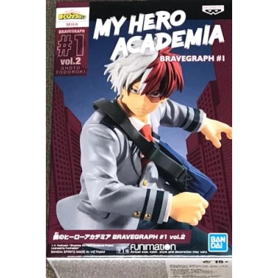Immagine di Banpresto Figura Bravegraph Vol.2 My Hero Academia 14cm