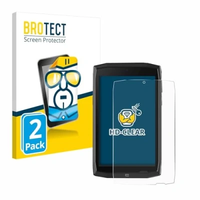 Immagine di brotect Pellicola Protettiva per Crosscall Core T4 Protezione Schermo (2 Pezzi) [Trasparente, Anti Impronte]