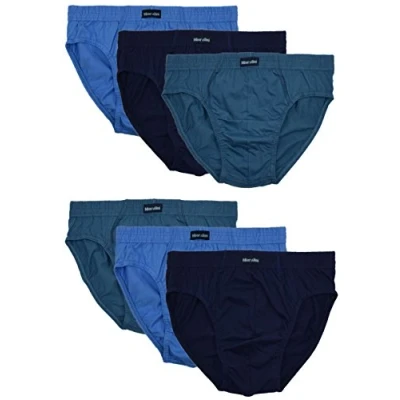 Immagine di MioRalini 6 Slip da Uomo 100% Cotone, Articolo: Senza Intervento Set05, Dimensioni: 3XL 9