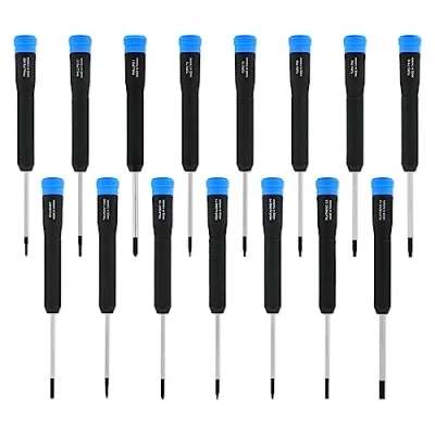 Immagine di iFixit Marlin Screwdriver Set, 15 cacciaviti di precisione (4 mm) per riparazioni elettronica come smartphone, laptop, compatibile con Apple