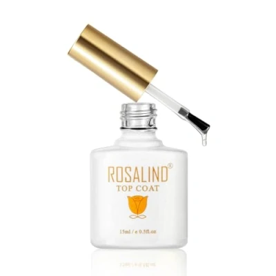 Immagine di ROSALIND Top Coat Semipermanente Smalti Semipermanenti per Unghie in Gel UV LED Soak Off Kit Smalto 15ML