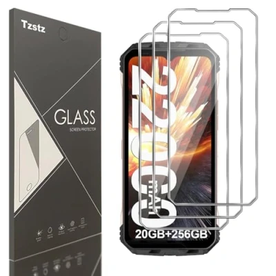 Immagine di Tzstz 3 Pezzi Vetro Temperato Dello Schermo Protector per DOOGEE S100/S100 Pro Durezza 9H Anti Graffio