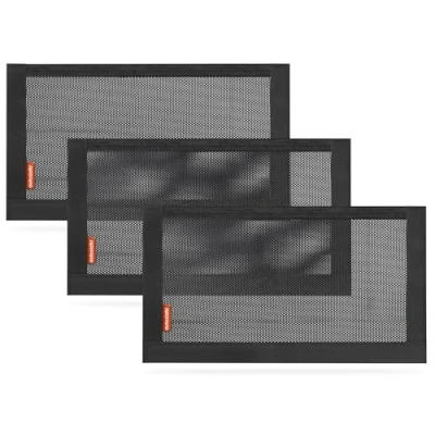 Immagine di TrunkExpert Borsa in Rete Nano con Chiusura a Strappo per Bagagliaio Universale 40 cm x 20 Organizer Auto Strisce Resistenti 3 Pezzi