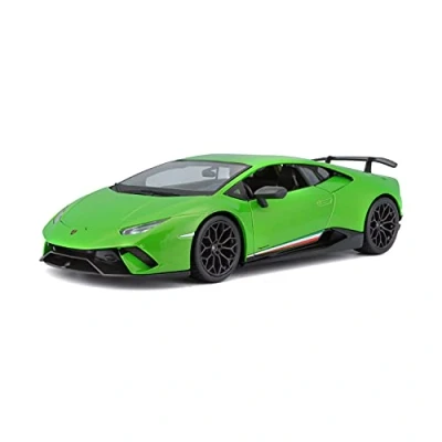 Immagine di Burago Maisto Lamborghini Huracan Performante, Modellino Unisex Bambini, Multicolore, Scala 1:18