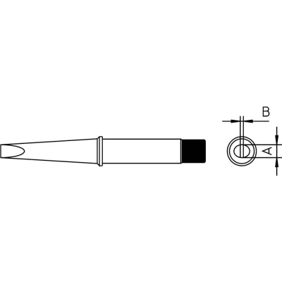 Immagine di Weller WE CT6C8 soldering tip for W 101