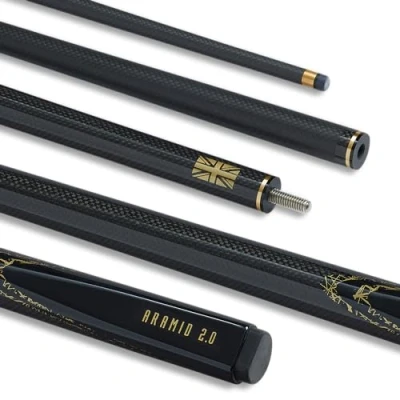 Immagine di PowerGlide Composito, Stecca da Biliardo Unisex, Carbonio Nero a Vista, Full Size 57