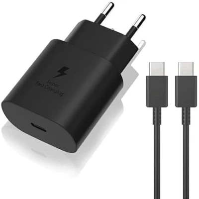 Immagine di 25W Caricabatterie rapido Con 1.5M Cavo USB Tipo C da per Samsung Galaxy S24/S23 /Ultra S23+/S23 /S22 /S21/S21 ultra 5g / S20 Ultra/ S10 /S9 S8/ A71 A52 /A51/ A32/ A31 Caricatore