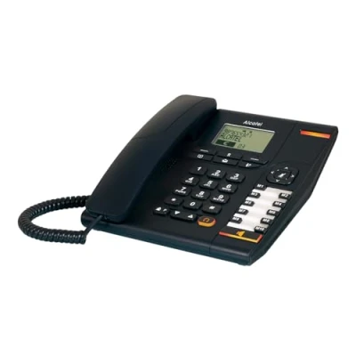 Immagine di Alcatel Temporis 880 Analog/DECT telephone Nero Identificatore di chiamata