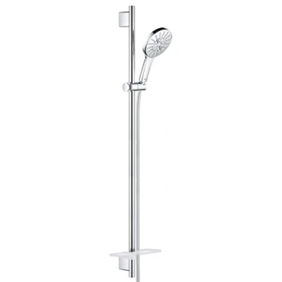 Immagine di Grohe 26548000 Set Asta Doccia a 3 Getti, Cromo Rotondo, 130/900 mm