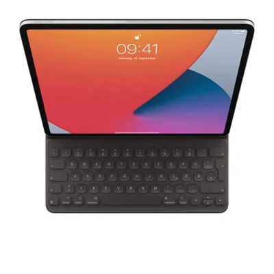 Immagine di Apple MXNL2D/A Tastiera per Dispositivo Mobile QWERTZ Tedesco Nero MXNL2D/A, QWERTZ, Tedesco, iPad PRO 12.9 inch (4th Generation) (3rd Generation), Nero, 32,8 cm (12.