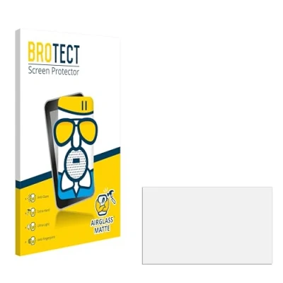 Immagine di brotect 7&quot; Pellicola Vetro Opaca per Dimensioni standard con 7,0 Pollici (17.8 cm) [152.5 x 91.5 mm, 15:9] Protezione Schermo [Anti Riflesso]