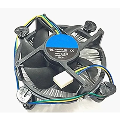 Immagine di dissipatore per processore PC, adatto Intel core i3/i5/i7 socket 1150/1155/1156, connettore a 4 pin, con in alluminio e ventola da 90 mm, PC desktop