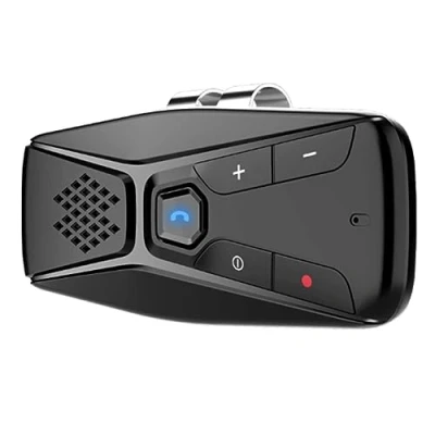 Immagine di Simpls Bluetooth Car Kit vivavoce, fili con microfono, 5.0, spegnimento automatico e connessione automatica