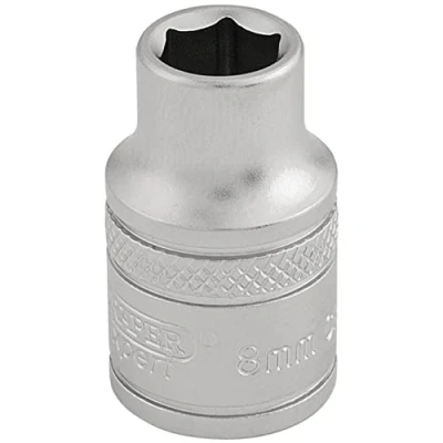 Immagine di Draper d mm/MS Square Drive 6 Point Metric socket, blu, 8 3/20,3 cm mm