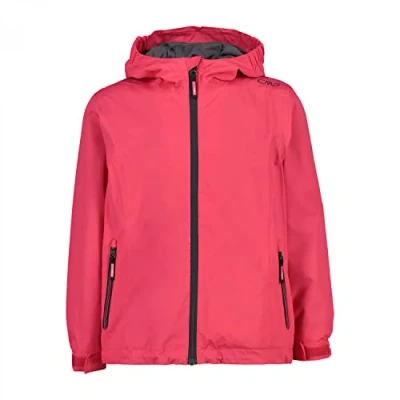 Immagine di CMP Giacca Pioggia In Poliestere Antistrappo Da Bambini, Unisex Bambini e ragazzi, Fragola, 110
