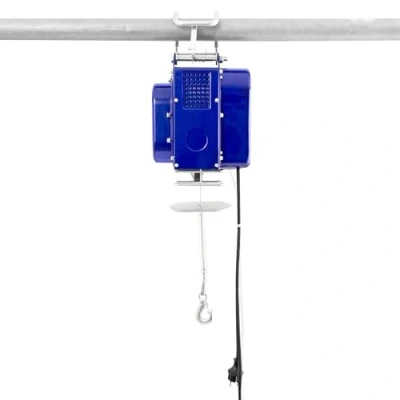 Immagine di Pallit Argano elettrico mobile 100/200 kg cavo dacciaio 12 m incl. telecomando con lungo 1,5 di lunghezza