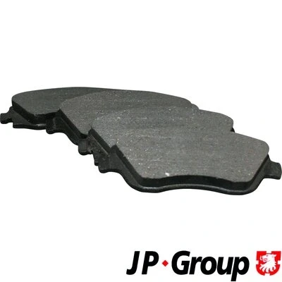 Immagine di JP GROUP 1263601110 Kit pastiglie freno Assale anteriore con segnalatore acustico usura OPEL: Meriva A, Corsa C Hatchback, Combo Van / Station Wagon
