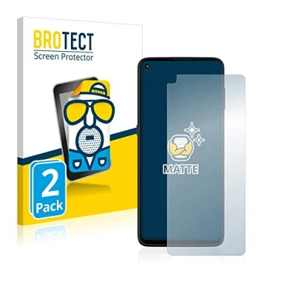 Immagine di brotect Pellicola Protettiva Opaca per Motorola Moto G9 Plus Anti Riflesso (2 Pezzi)