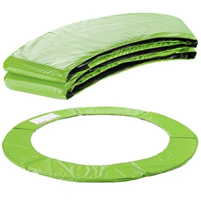 Immagine di AREBOS Paraspigoli per Trampolino Protezione a Molla Copertura del Bordo di Tappeto Elastico 100% Resistente ai Raggi UV antistrappo Verde Chiaro 183 cm