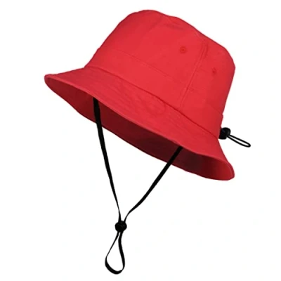 Immagine di Toutacoo, Cappello Regolabile, Unisex, per Tutte Le Stagioni, Cotone Touch, mentoniera Rimovibile (8 Rosso)