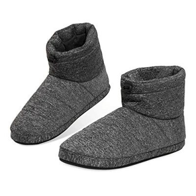 Immagine di DUNLOP Pantofole Uomo Invernali a Stivaletto per Casa Calda Memory Foam (45, Grigio, Numeric_45)