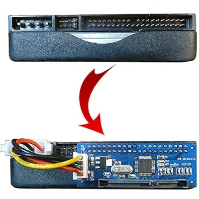 Immagine di KALEA INFORMATIQUE Adattatore IDE 3,5 40 pin a SATA 15+7 per disco rigido o CD/DVD.
