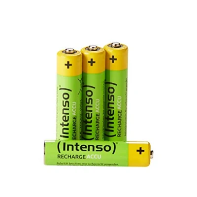 Immagine di Intenso 7505114 Batteria ricaricabile Ministilo (AAA) NiMH 850 mAh 1.2 V 4 pz.