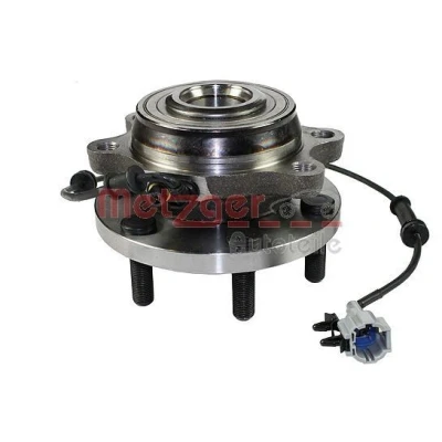 Immagine di METZGER WM 6999 Kit cuscinetto ruota con sensore ABS integrato, mozzo portaruota NISSAN: NP300 Navara Pick up, Pathfinder 3