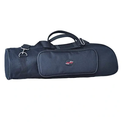 Immagine di Strumento a bag Morbida Resistente Imbottito Portatile Doppia Tracolla Regolabile Cinghia di Stoccaggio, Nero
