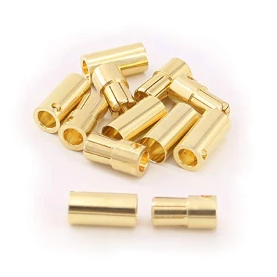 Immagine di OliRC 6 Paia 6,5mm placcati Oro Maschio e Femmina Proiettile Banana connettori Spine per Fai da Te RC Batteria ESC Motore(C118 6)