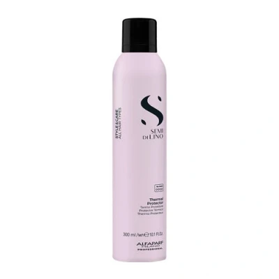 Immagine di Alfaparf Milano Semi di Lino Style&amp;Care Thermal Protector Termoprotettore con protezione termica fino a 230 C, Texture asciutta e leggera, per tutti i tipi capelli, 300 ml