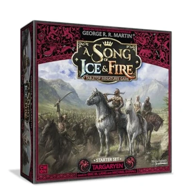 Immagine di Cool Mini or Not A Song of Ice and Fire: Targaryen Starter Set Core Box Miniature Game
