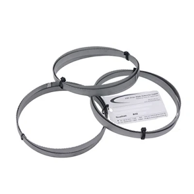 Immagine di SMI Set di 3 lame de sega a nastro bimetalliche M42 dimensioni 1638 x 13 0,65 mm 8/12 TPI per es. Optimum, Epple, Bernardo