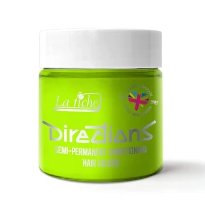 Immagine di La Riche Directions Colore semi permanente per capelli, 100 ml, colore: Verde fluorescente
