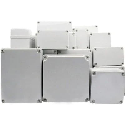 Immagine di Supertool Project Box, copertura in plastica ABS IP67 scatola di giunzione elettronica, custodia impermeabile per fai da te (1 pz 65 x 50 55 mm), bianco