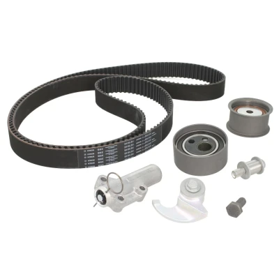Immagine di BOSCH 1 987 948 160 Kit cinghia di distribuzione 253 con tenditore, ammortizzatore serraggio, Rullo tenditore AUDI: A4 B6 Avant, A6 C5 Avant