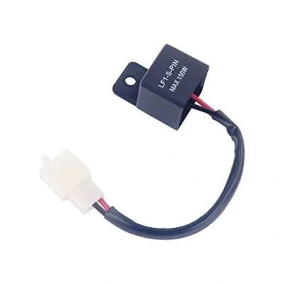 Immagine di Relè lampeggiante per indicatori di direzione a LED motociclette Controllo della velocità del segnale svolta Blinkrelais