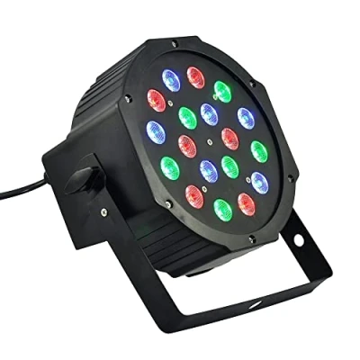 Immagine di TEMPO DI SALDI Proiettore Testa Rotante Con 7 Led Da 10W RGB Effetto Discoteca Feste Party DMX