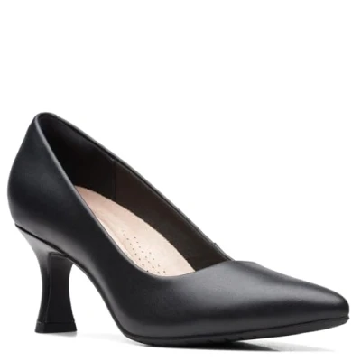 Immagine di Clarks Kataleyna Gem, Pump Donna, Pelle Nera, 42.5 EU Larga