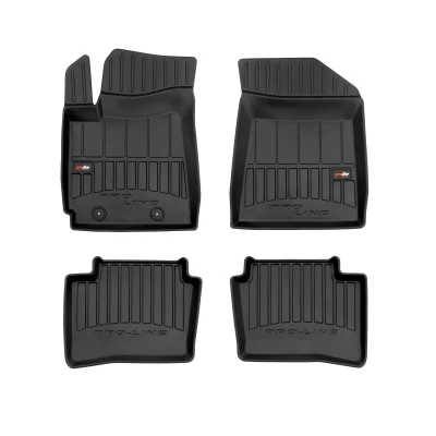 Immagine di FROGUM proLine 3D 3D409712 Set tappetino Gomma anteriore e posteriore 4 nero Su misura HYUNDAI: i10 III Hatchback