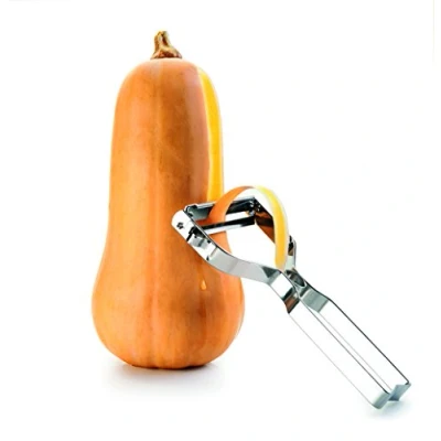 Immagine di IBILI Pelapatate Zucche, Acciaio Inox, Argento, 17 x 10 2 cm