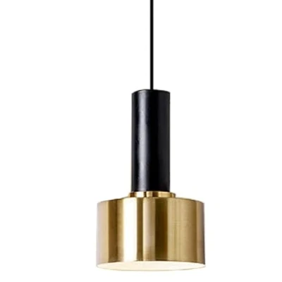 Immagine di Mini lampada a sospensione batteria con telecomando, moderna soffitto piccola lampadario cordless per interni cucina isola camera da letto sala pranzo bar ( Color : Bl