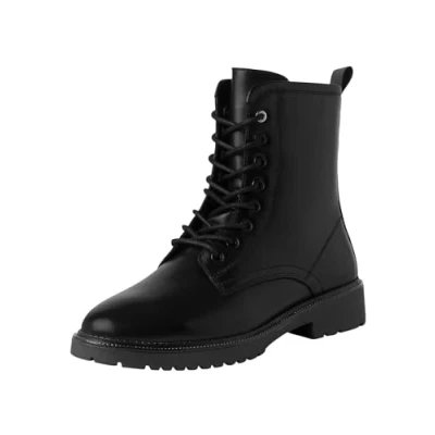 Immagine di MARCO TOZZI Stivaletti da Donna con Lacci 2 25214 43, Stivali alla Moda, Nero, 37 EU