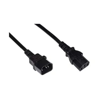 Immagine di Link LKIEC10 Cavo Alimentazione PROLUNGA Maschio/Femmina MT.1 Colore Nero