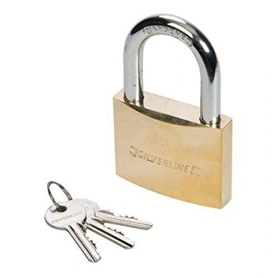 Immagine di Silverline, MSS02, Lucchetto in ottone 30 millimetri