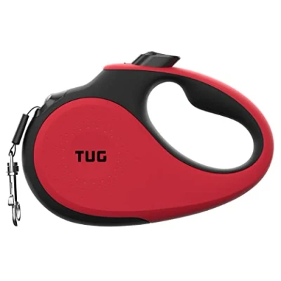 Immagine di TUG 360 Groviglio Free Guinzaglio per Cani Retrattile, Allungabile Nylon Resistente da 5 Metri Nastro