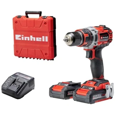 Immagine di Einhell TP CD 18/50 Li i BL (2x2,0Ah) 2 rapporti Trapano avvitatore a percussione batteria incl. ricaricabile, caricabatterie, valigia