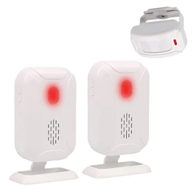 Immagine di Mengshen Wireless sensore di movimento a raggi infrarossi allarme antifurto per negozio casa 1 e 2 ricevitore YBQ041